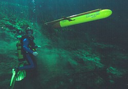 Thermal Glider unter Wasser